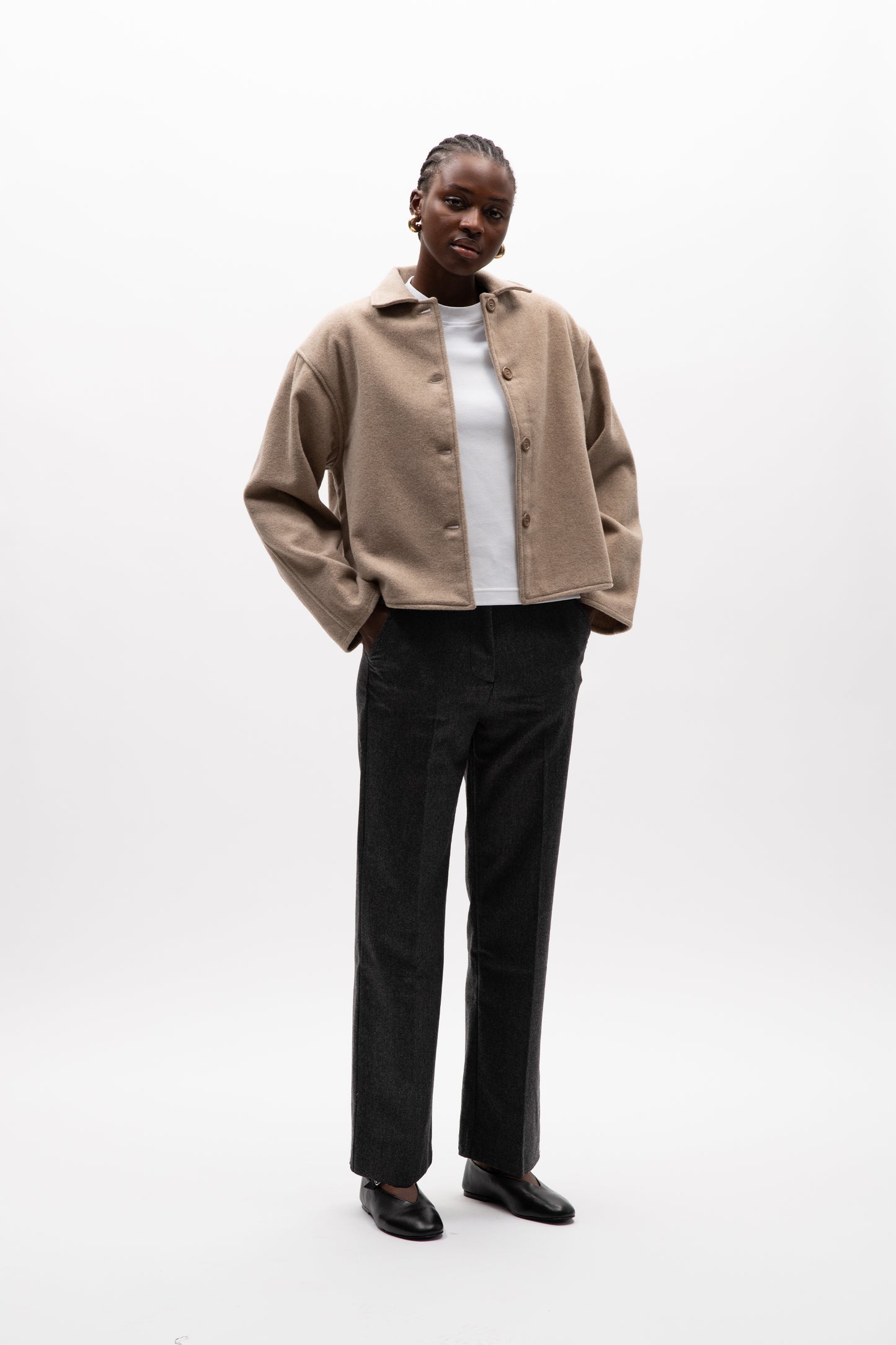 Tailored Wool Trousers