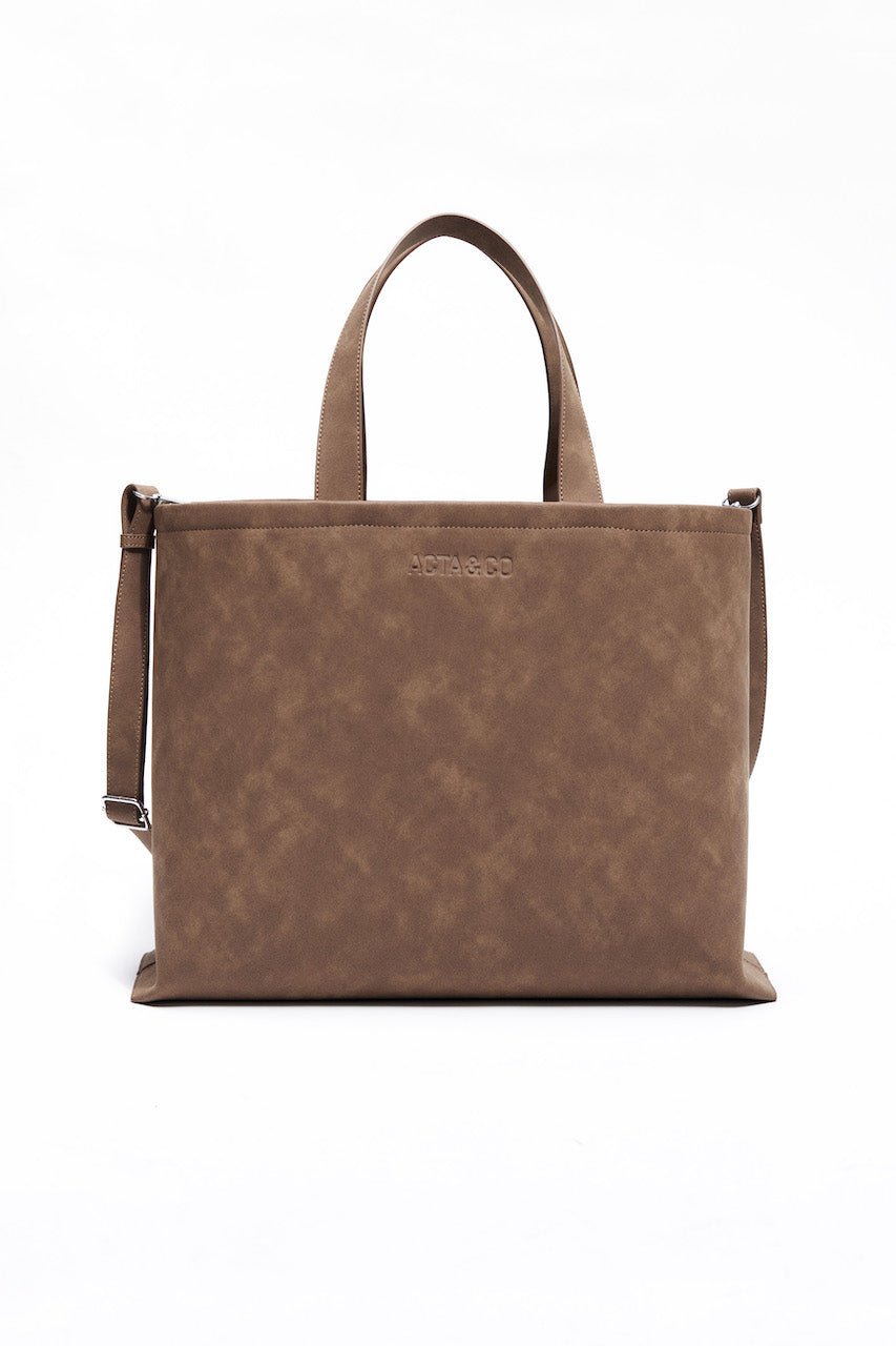 Suede Tote Bag
